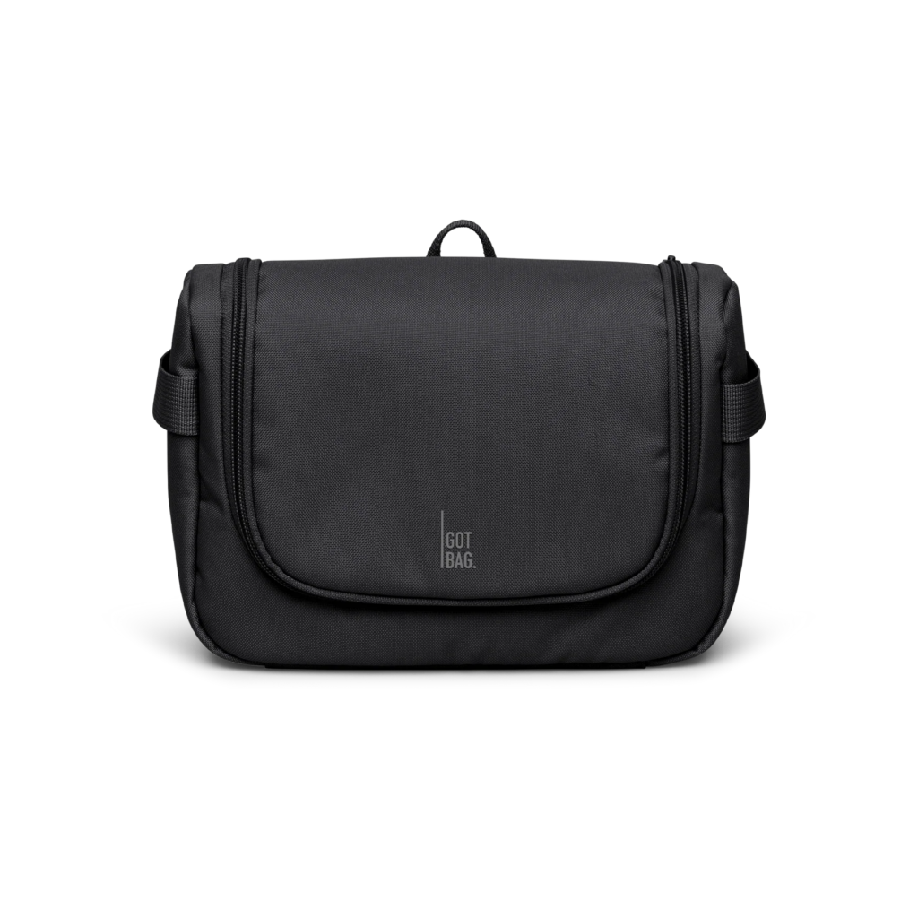 SHOWER KIT Accessoires in black (Schwarz) als Frontansicht.