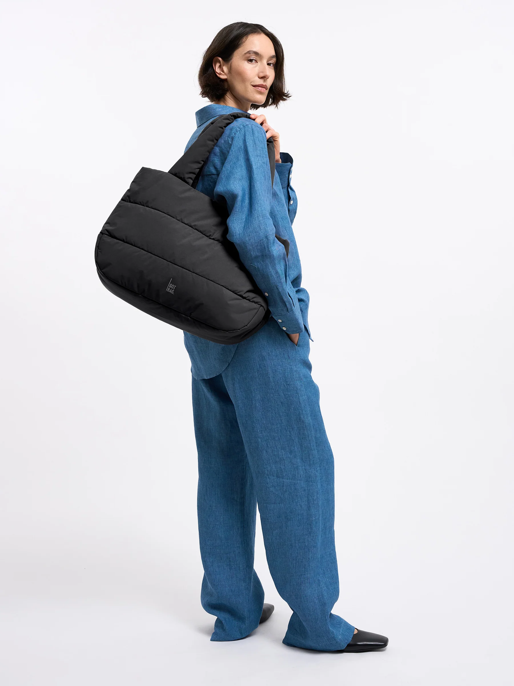 PUFFER HORIZON TOTE BAG