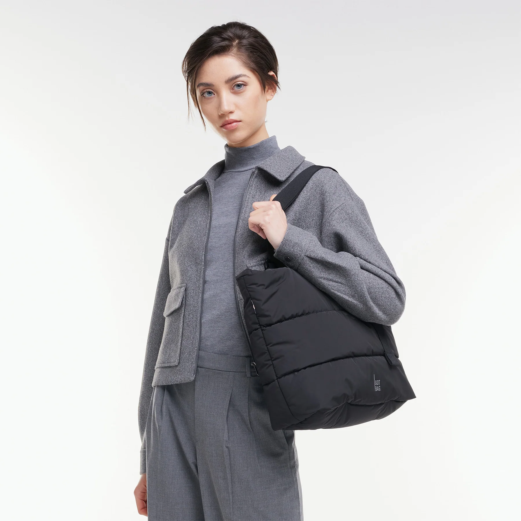 PUFFER TOTE BAG